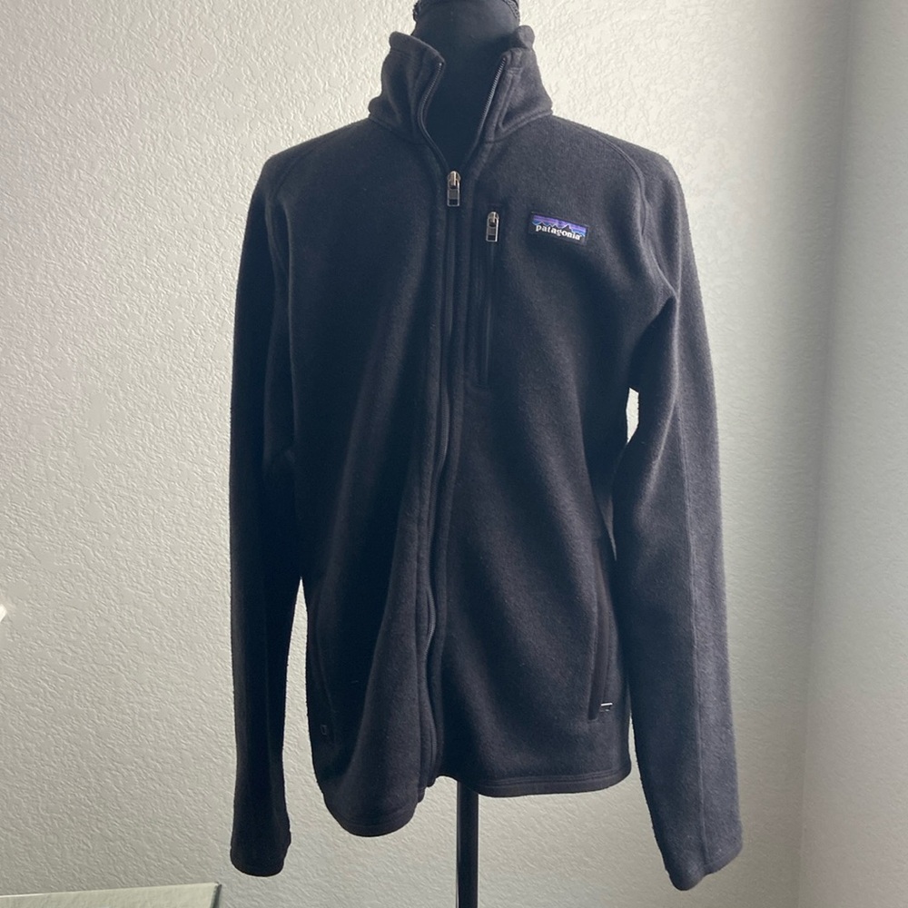 Patagonia Men’s Better Sweater Fleece Jacket, Size S, Black